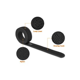 KRYDEX Inner Belt Tactical Belt Accessory for Use Belt 1.5 Inch Hook Lining Belt Black, Loop