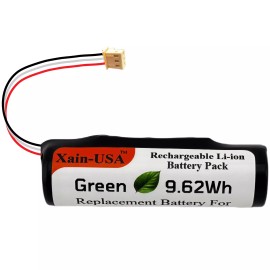 Xain-USA Battery 300-10342 for Honeywell PROSIXC2W Hardwired-to-S