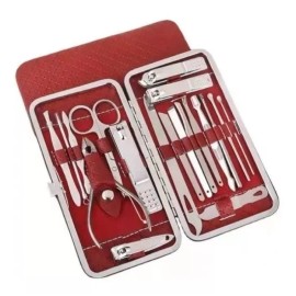 kit de manicure de acero inoxidable Manucure Pedicure Inoxidable 100% Calidad Familiar Util Kit