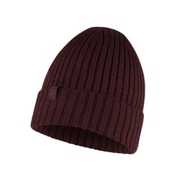 BUFF Unisex Knitted Hat, Maroon, One Size EU