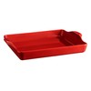Emile Henry, Burgundy Focaccia Bread Pan/Detroit Style Pizza, 15.9 x