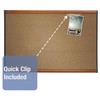 Quartet B243LC Bulletin Board, 3-Ft x2-Ft, Light Cherry Frame