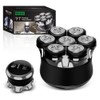 Afeitadora para hombre con cabezal giratorio 7D para hombre calvo,