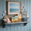 Beach Flameless LED Candles with Remote - Set of 3