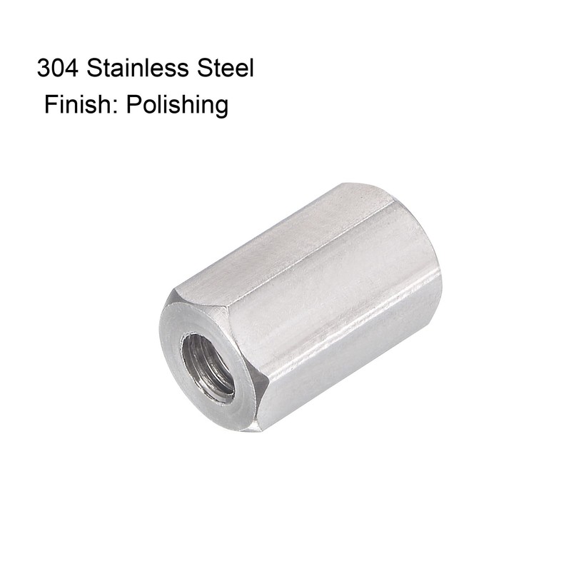 sourcing map M4 x 0.7-Pitch 12mm Length 304 Stainless Steel