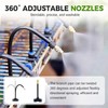 360° Curved Garden Automatic Irrigation System, Garden Watering System, Adjustable