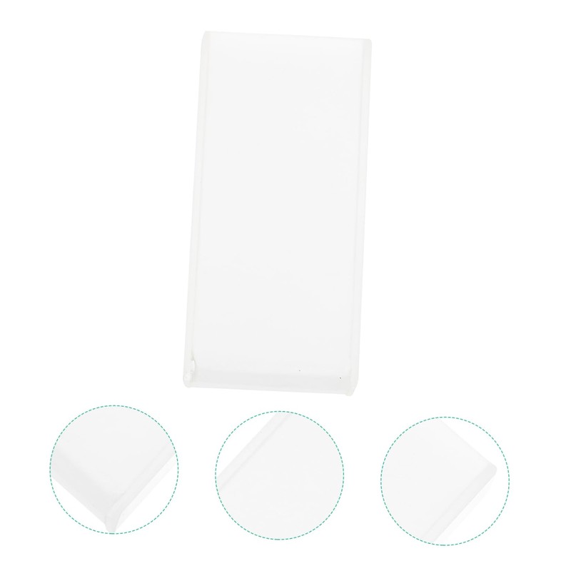 Hohopeti 2pcs Optical Glass Cuvettes for Spectrophotometry Pathlength High Purity