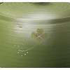 Yamaki Ikai Tokoname Ware F712 Bamboo Spring Green Mud Bowl