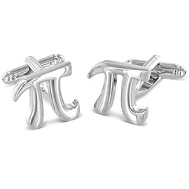 Teroon Unisex - Adults Cufflinks Brass 609928 Pi