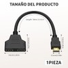 Cable Adaptador Hdmi Splitter 1 a 2 Salidas