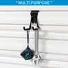 PYBTOOL 12Pack Slatwall Hooks Heavy Duty Slatwall Accessories Garage Slatwall