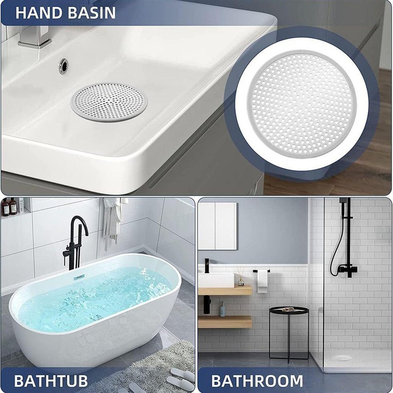 Okaywork Drain Strainer, Drain Strainer for Shower, Stainless Steel Strainer