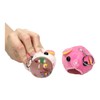 JohnToy 24337 Squishy Soft Animal Keychain, 2 Asso