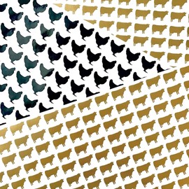 Bulk Meal Choice Stickers (Set of 100) - Wedding Meal Stickers - Place Card Meal Stickers - Wedding Meal Indicator - Food Choice Sticker (0.75 inch, Beef, Black)