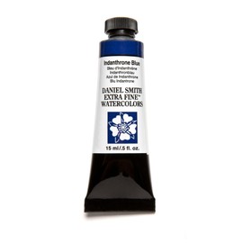 DANIEL SMITH 284600043 Daniel Smith Extra Fine Watercolor 15ml Paint Tube, Indanthrone Blue