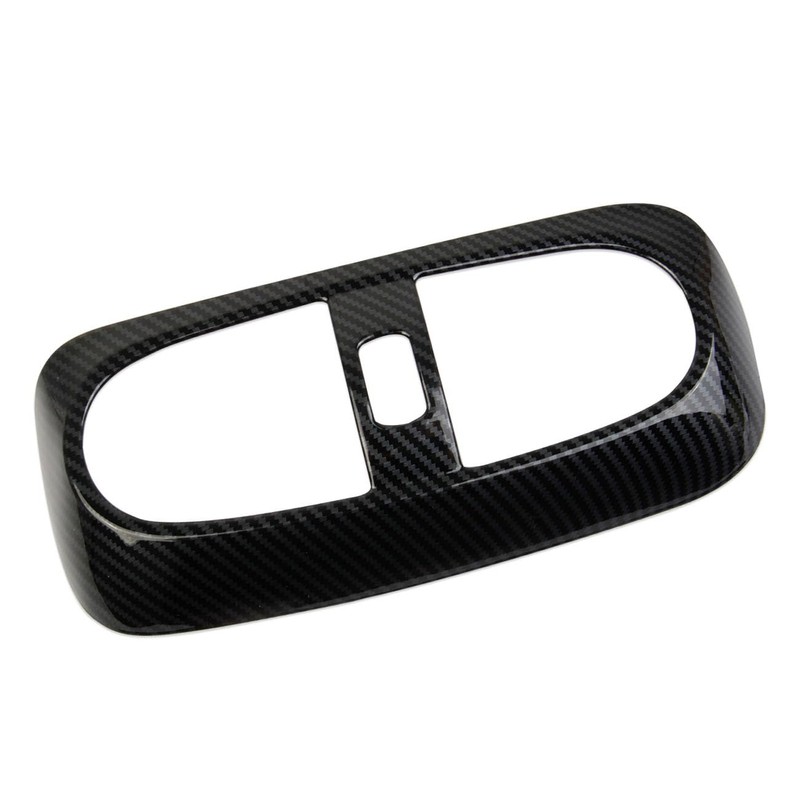 Fewshaw Carbon Fiber Style Dashboard Center Air Outlet Vent Cover