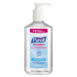 GOJO Purell 365912CT 12 oz. Refreshing Gel Hand Sanitizer Pump - Clean (12/CT) New