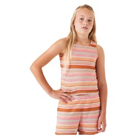 GARCIA Girls' Singlet T-Shirt, Citrus Orange