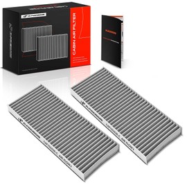 A-Premium 2 piezas Filtro de aire de cabina con carbón activado Compatible con Nissan Frontier 2005-2023, Pathfinder 2005-2012, Xterra 2005-2015, NV15