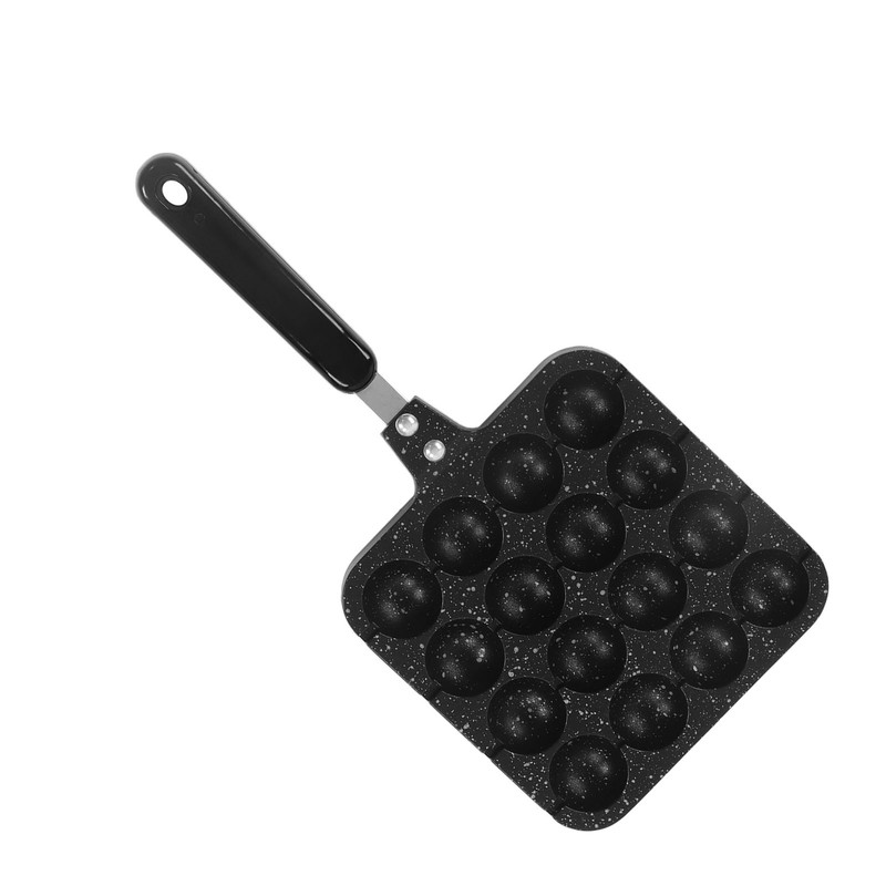 16 Holes Octopus Meatballs Pan Aluminum Alloy Takoyaki Baking Mold