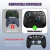 FIOPAZ Silicone Skin Cover for 8Bitdo Ultimate 2 Controller, Dust/Sweat-Resistant