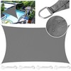 LEcylankEr Awning, Balcony, Triangular, Rectangular, Waterproof Awning Fabric, Awning, UV