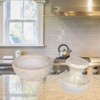 Creative Home Natural Champagne Marble Spice Grinder, Mortar and Pestle