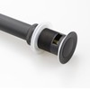 Pop Up Drain Stopper with Overflow, Bathroom Lavatory Vanity Vessel