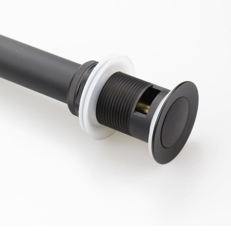 Pop Up Drain Stopper with Overflow, Bathroom Lavatory Vanity Vessel