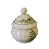 Seltmann Marieluise Weihnachten Zuckerdose, Porzellan, Grün, 8.9 cm