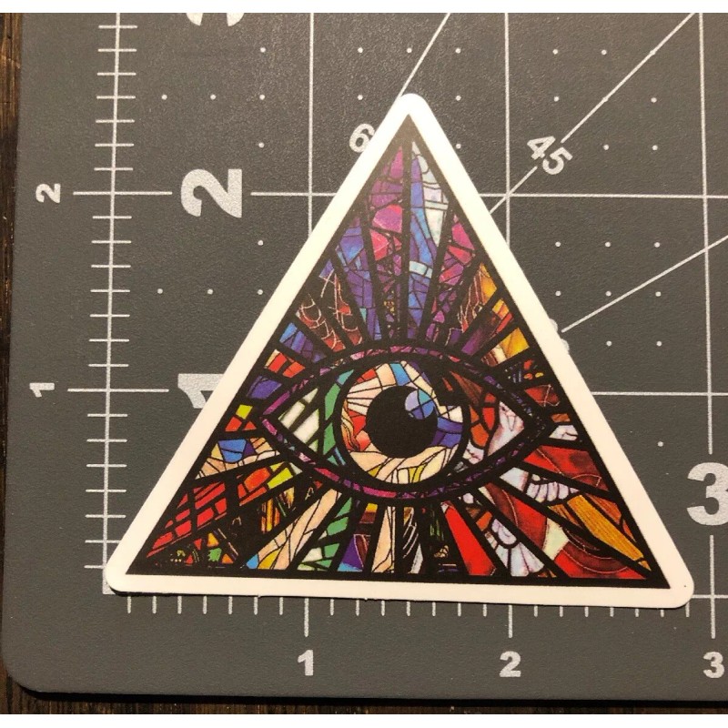 Eye Of Providence Skateboard Laptop Guitar Decals Stickers
