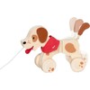 goki 54854 – Dog Max – Wooden Pull Along Animal