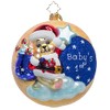 Christopher Radko Hand-Crafted European Glass Christmas Decorative Ornament, Darling 1st