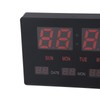 LED Number Clock Large Big Digital Display with Temperature Wall