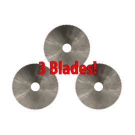 Hercules Mini Benchtop Cut-Off Miter Saw for Hobby Crafts (Replacement Blades (3-Pack))