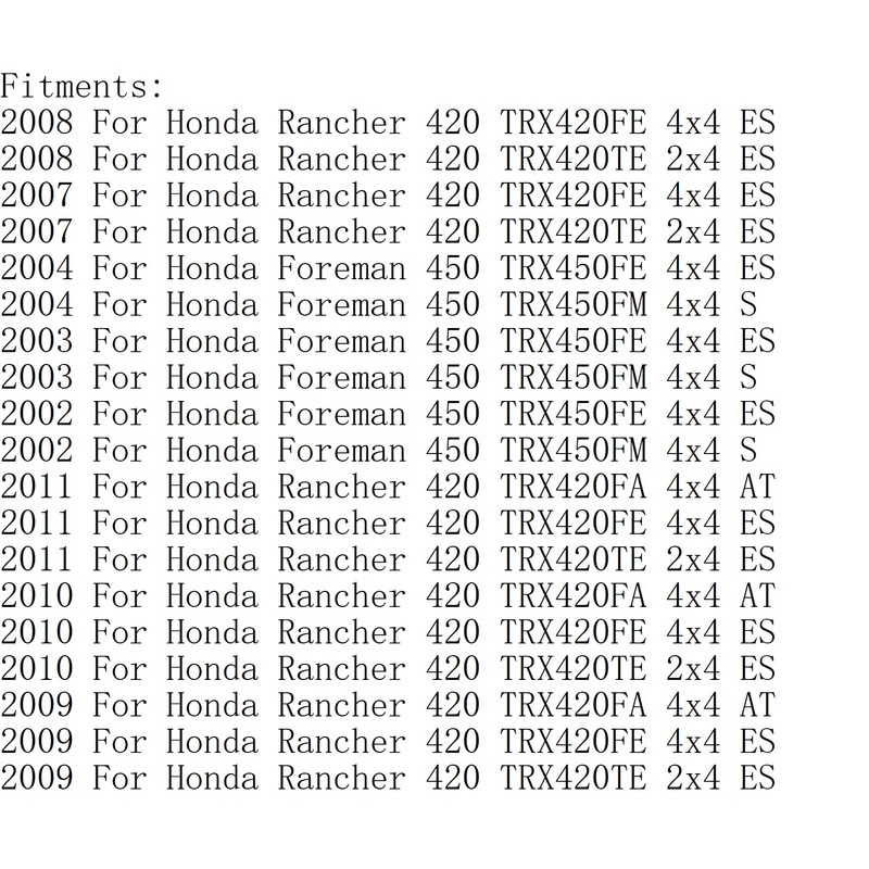 ホンダ用ランチャー420 TRX420 FE1 / FM1 / FM2 / TE1 /