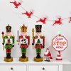 Christmas Nutcracker Ornaments with Snow Globe, 8.3 Inch Christmas Nutcracker
