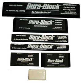 7pc Kit Dura-Block - Hand Sanding Wet Sand Sandpaper Paint AF44L - Part# DBL AF44L
