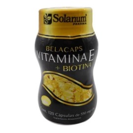 Vitamina E Con Biotina 120 Cápsulas