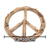 FBA_1435 Starry Driftwood Decoration with Peace Motif 30 cm