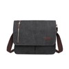 Kono Canvas Messenger Shoulder Bags for Men 13.5 inch Unisex