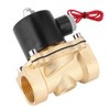 Normally Closed Solenoid Valve Brass for Air Water Oil 1in