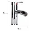 CNX Llave Mezcladora Monomando Para Lavabo (cromada) Meer