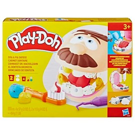 Play-Doh El Dentista Bromista - Kit de Manualidades de temática de Dentista Compuesto de Modelado para niños y niñas a Partir de los 3 años
