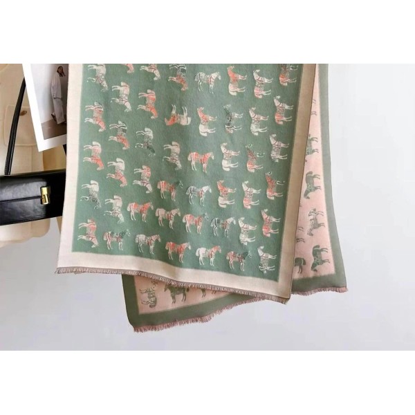 Vanner House Cashmere Blanketed Horse Scarf Size One Size
