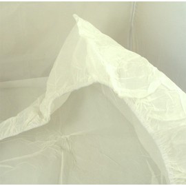 Double Heavy Duty PVC Plastic Waterproof Fitted Mattress Bed Protector Cover