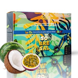 Electrolitos en Polvo con Sabor Bask Caja de 20 Sobres (Sabores MIxtos)