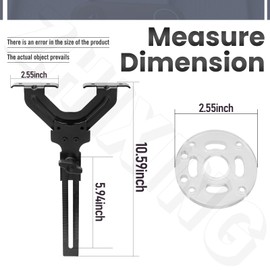 DNP618 All Steel Straight Edge Guide & DNP613 Router Sub Base Compatible With Porter-Cable 450 451, D-Ewalt 20V Compact Routers DCW600B, DWP611PK, DWP611