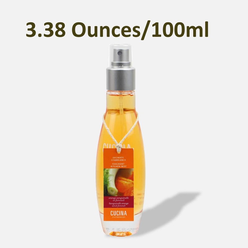 Fragrant Kitchen Mist Sanguinelli Orange and Fennel Cucina 100 ml