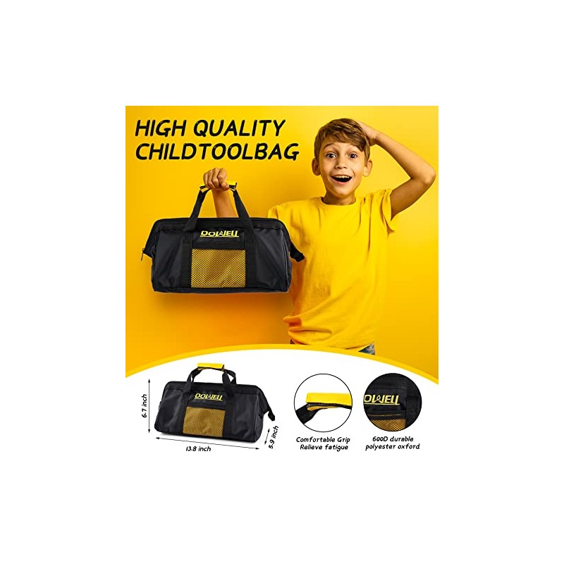 DOWELL Tool Set with Tool Bag, Real Hand Tools for